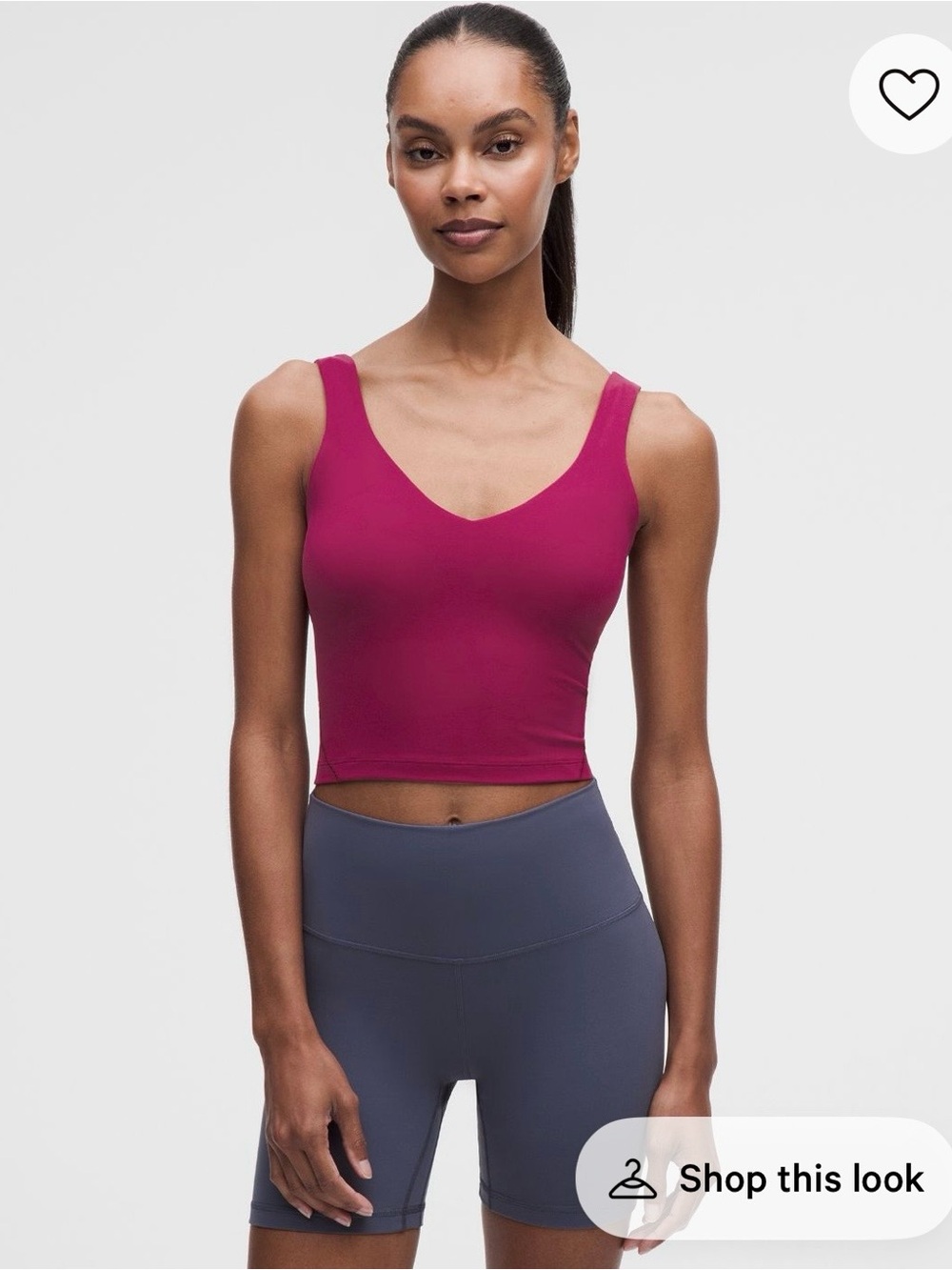 lululemon athletica Cropped Align Crop Tank Top